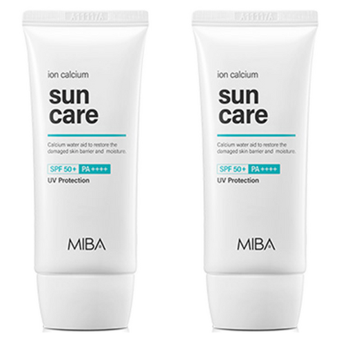 미바 이온칼슘 선케어 SPF50+ PA++++, 60ml, 2개