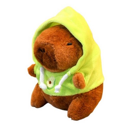 다다랜드 뚠빵한 카피바라 동물 인형 키링 이미지 2