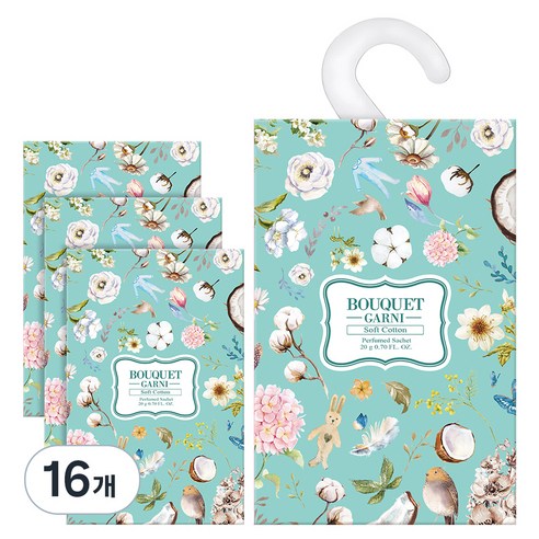 부케가르니 퍼퓸드 샤쉐 옷장방향제 소프트코튼 본품