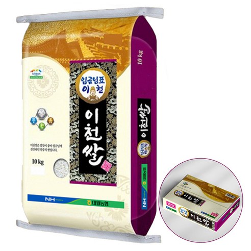 대월농협 임금님표 이천쌀 선물세트, 1개, 10kg