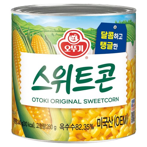 오뚜기 스위트콘 통조림, 340g, 1개