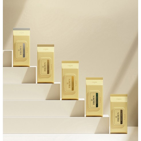 브라운 프리미엄 옐로우 아기물티슈 캡형 후기 분석 - 캡의 견고함 강조