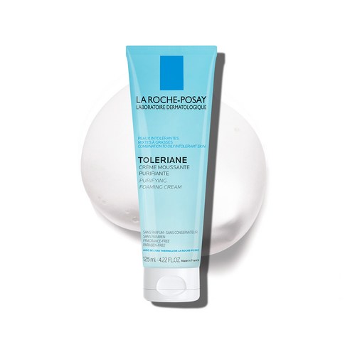 라로슈포제 똘러리앙 퓨리파잉 포밍 크림 125ml + 화장솜 30p 세트 솔직 후기 | 실사용자 리뷰 분석 - 상품 이미지 4