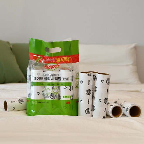스카치브라이트 실속형 멀티팩 테이프 클리너 리필 후기 분석 - 리필 개별 상세 이미지