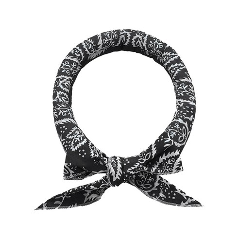 코멧 냉동 아이스 넥 스카프 목 손목 발목, 블랙, 3개
