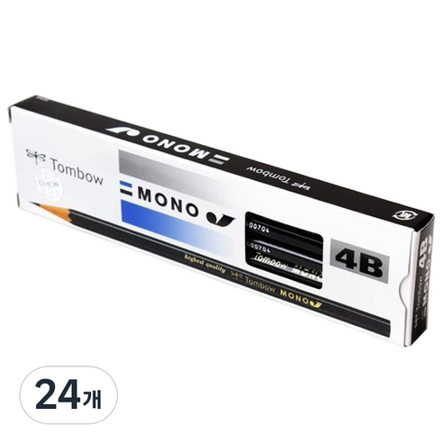 톰보우 모노 연필, 4B, 24개