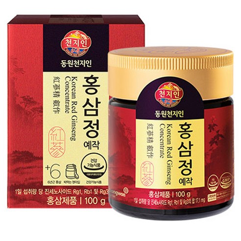 천지인 홍삼정 예작 100g, 1개 맛있게 먹은 솔직 후기 - 상품 이미지 1