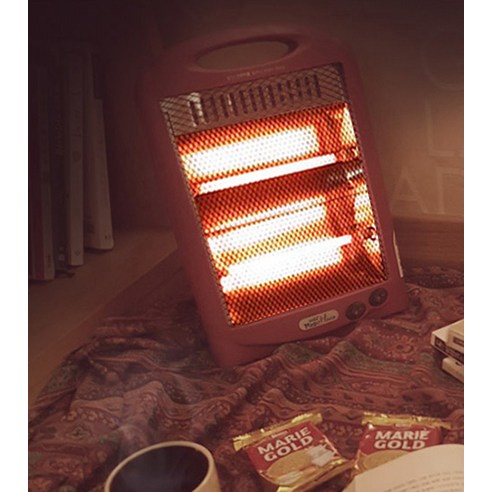 윈드피아 매직 미니 접이식 2단 전기히터: 따뜻함으로 겨울을 녹이다!