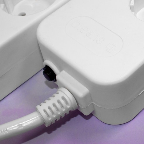 써지오 스위치 멀티탭 개별 4구 DH-1648-MT + 안전커버 2p 후기 분석 - 포장 상태 이미지