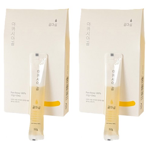 꿀마실 아카시아꿀 미니스틱 120g, 2개 솔직 후기 | 실사용자 리뷰 분석 썸네일