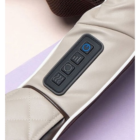 해피룸 휴플러스 무선 목어깨 안마기 후기 분석 - 마사지 헤드 상세