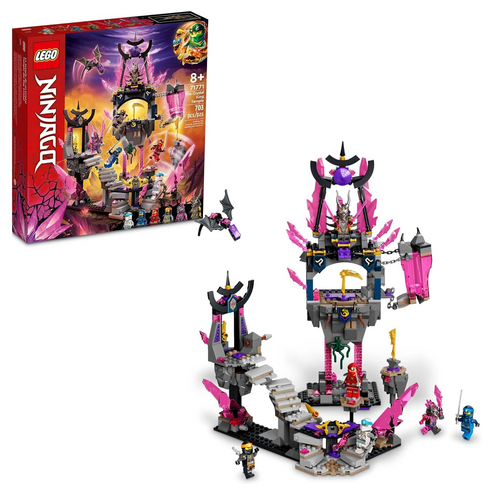 LEGO 樂高旋風忍者#71771, 水晶國王神廟The Crystal King Temple 多色