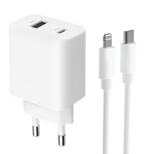 모잇 PD25W 2포트 PPS 초고속충전기 + 8핀 라이트닝 아이폰 케이... 개봉기 | 실사용 후기 썸네일