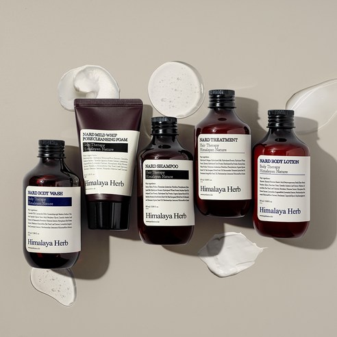 나드 트래블키트 5종 + 코튼파우치, 1세트 후기 분석 - 바디로션 디테일