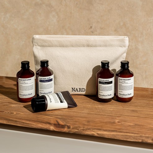 나드 트래블키트 5종 + 코튼파우치, 1세트 후기 분석 - 트리트먼트 디테일