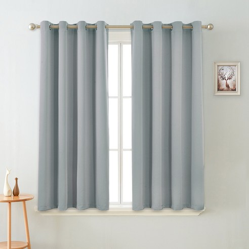 눈부심 없이 편안한 하루, 코멧 홈 단열 아일렛 암막 커튼으로 시작하세요.