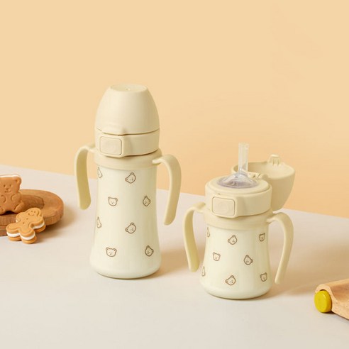 우리 아이 첫 빨대컵, 샐 걱정 없이 편안하게