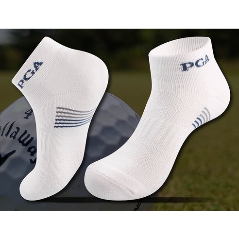 PGA투어 쿠션 압박 단목 스포츠 양말 이미지 4