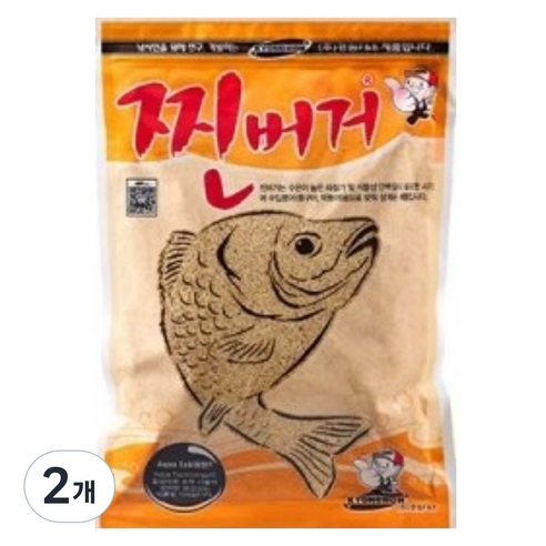 경원산업 아쿠아베스트 찐버거 수입 붕어용 떡밥, 360g, 2개