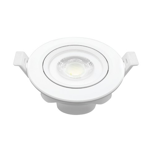 장수램프 LED 기구일체형 MR16기구 대체 매입등 5W 90 x 32mm, 전구색, 1개