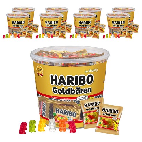 하리보 골드베렌 젤리 93개입, 9개, 1kg