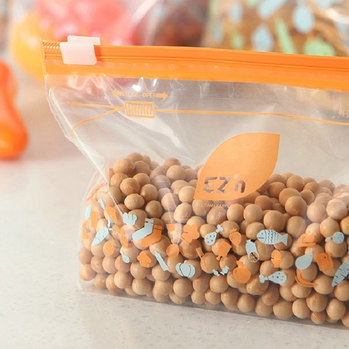 EZn이지엔 슬라이더 지퍼백 4종 세트 솔직 후기 | 실사용자 리뷰 분석 - 상품 이미지 4