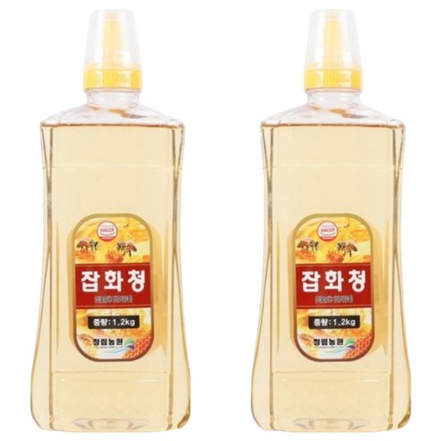 청림식품 소울백서 잡화청 사양벌꿀 요리 카페 가정용, 1.2kg, 2개