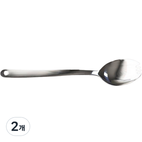 블룸엣홈 스텐 캠핑 군대 스푼포크 304, 단품, 2개