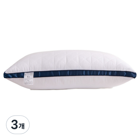 담소온 딥슬립 쿠션형 수면베게 700g, 아이보리, 3개