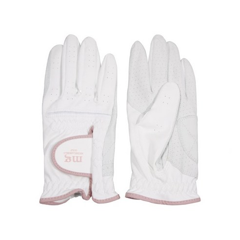 마르시아 여성용 미켈란젤로 프리미엄 반양피 골프장갑 양손착용 이미지 2