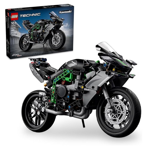 香木 樂高LEGO 42170 精緻積木拼裝玩具, 川崎Kawasaki Ninja H2R Motorcycle