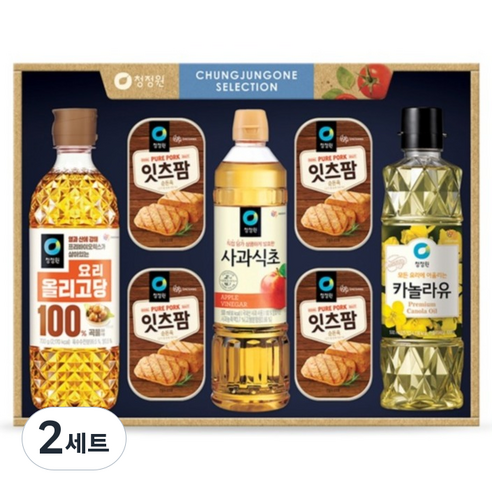 청정원 행복 6호 세트 + 쇼핑백 1세트