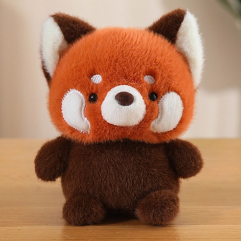 아이끌레 보들 동물 캐릭터 봉제인형, 16cm, 레서판다, 1개