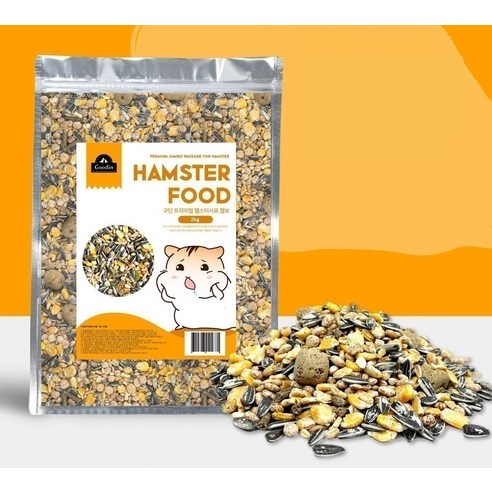 구딘 프리미엄 햄스터 사료 점보 이미지 4