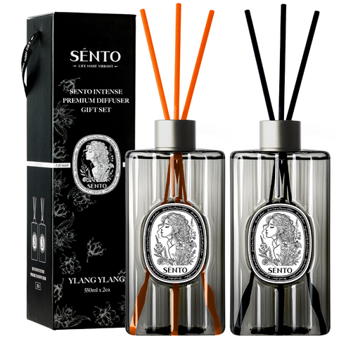 센토 인텐스 프리미엄 대용량 디퓨저 550ml, 일랑일랑, 2개