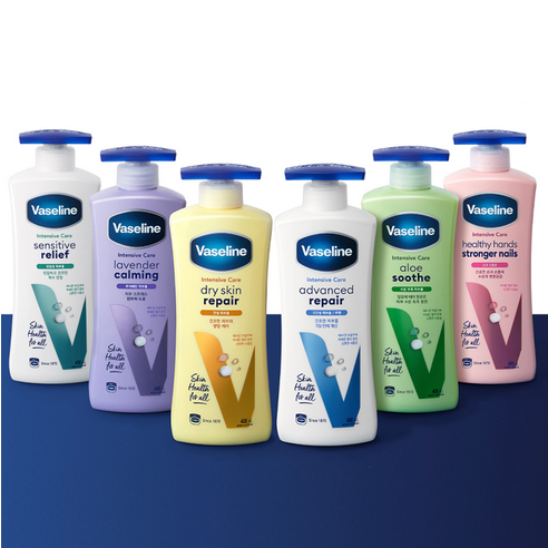 바세린 인텐시브 케어 어드벤스드 리페어 로션 후기 분석 - 성분 강조