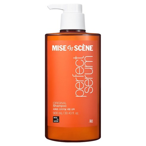 미쟝센 퍼펙트 오리지널 세럼 손상케어 대용량 샴푸 플로럴향, 900ml, 1개