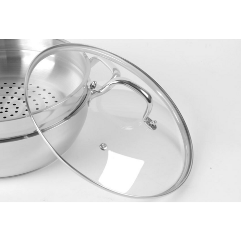 퀸센스 올스텐 인덕션 2단 찜기 후기 분석 - 찜기 내부 상세 이미지