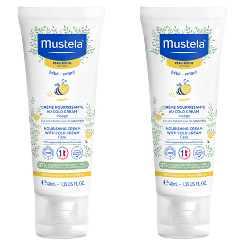 무스텔라 너리싱 위드 콜드 크림, 40ml, 2개