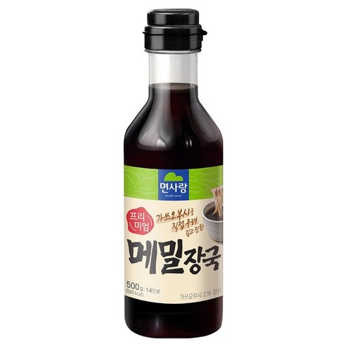 면사랑 프리미엄 메밀장국, 500ml, 1개