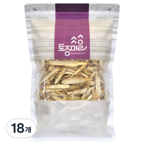 토종마을 국산 황기 절단, 300g, 18개