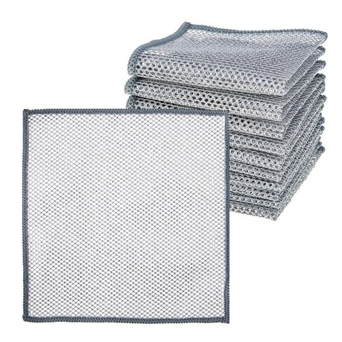 코멧 홈 다용도 그물망사 수세미, 10개입, 1세트