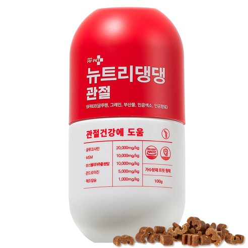 헬로마이펫 뉴트리 댕댕 영양제, 100g, 뼈/관절강화, 1개