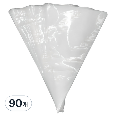 베스톰 삼각비닐 짤 주머니 35cm, 90개