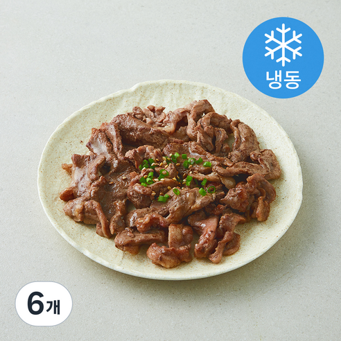 퀸덕 무항생제 인증 유황 먹여 건강하게 키운 생오리 (냉동), 200g, 6개