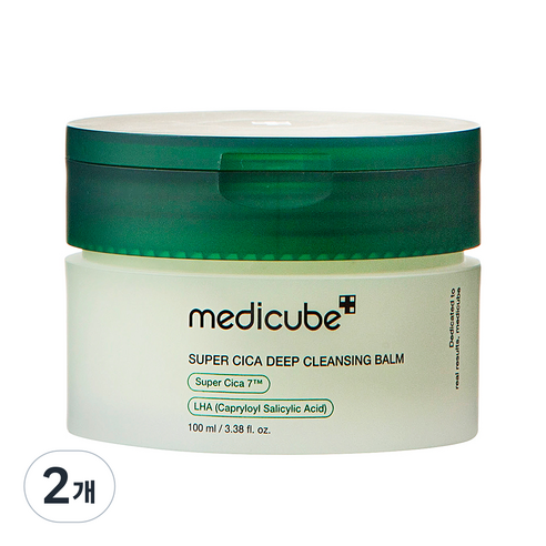 메디큐브 슈퍼 시카 딥 클렌징 밤, 2개, 100ml