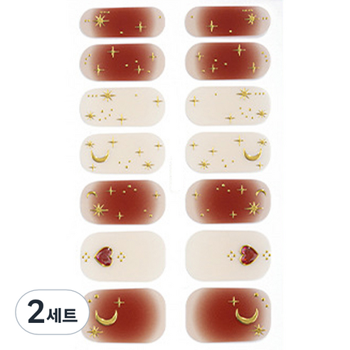 準備 Gaiman 自助美甲貼紙組, ZX-3787, 2套- 指甲貼紙| 酷澎