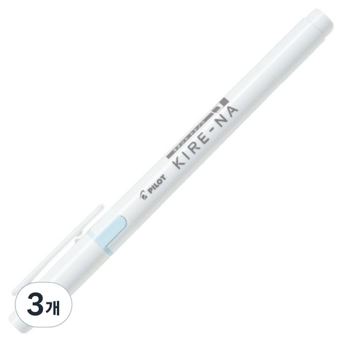 파이롯트 키레나 형광펜, 페일블루, 3개