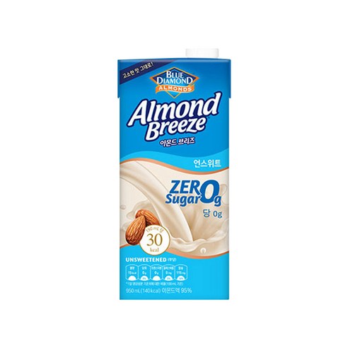무가당 아몬드 음료로 텁텁함 대신 산뜻한 아침을 맞이하세요