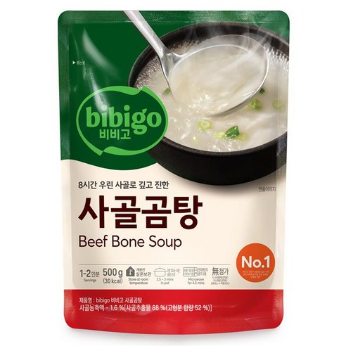 비비고 사골곰탕, 1개, 500g